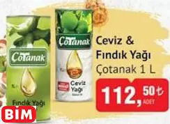 ÇOTANAK CEVİZ & FINDIK YAĞI ÇOTANAK CEVİZ & FINDIK YAĞI